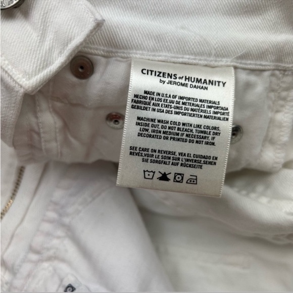 Citizens of humanity rocket high rise crop skinny milo jeans distressed - Picture 16 of 16